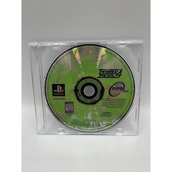 Twisted Metal 4 - PlayStation 1, PS1 - Disc Only - Tested - Picture 1 of 6